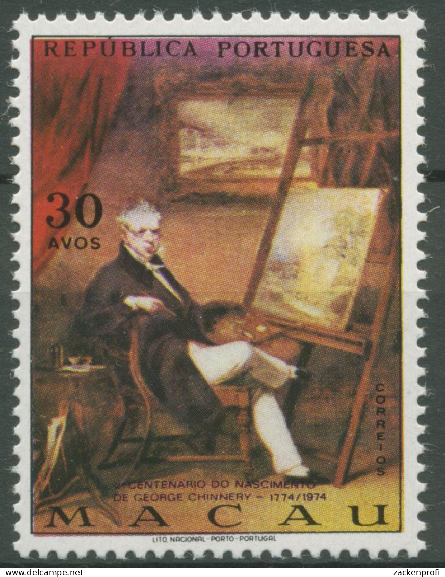 Macau 1974 Kunst Gemälde George Chinnery 460 Postfrisch - Unused Stamps