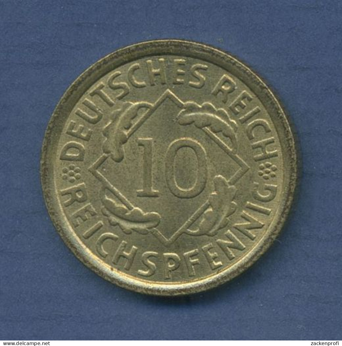 Deutsches Reich 10 Reichspfennig 1925 A, J 317 Fast St (m3457) - 10 Rentenpfennig & 10 Reichspfennig