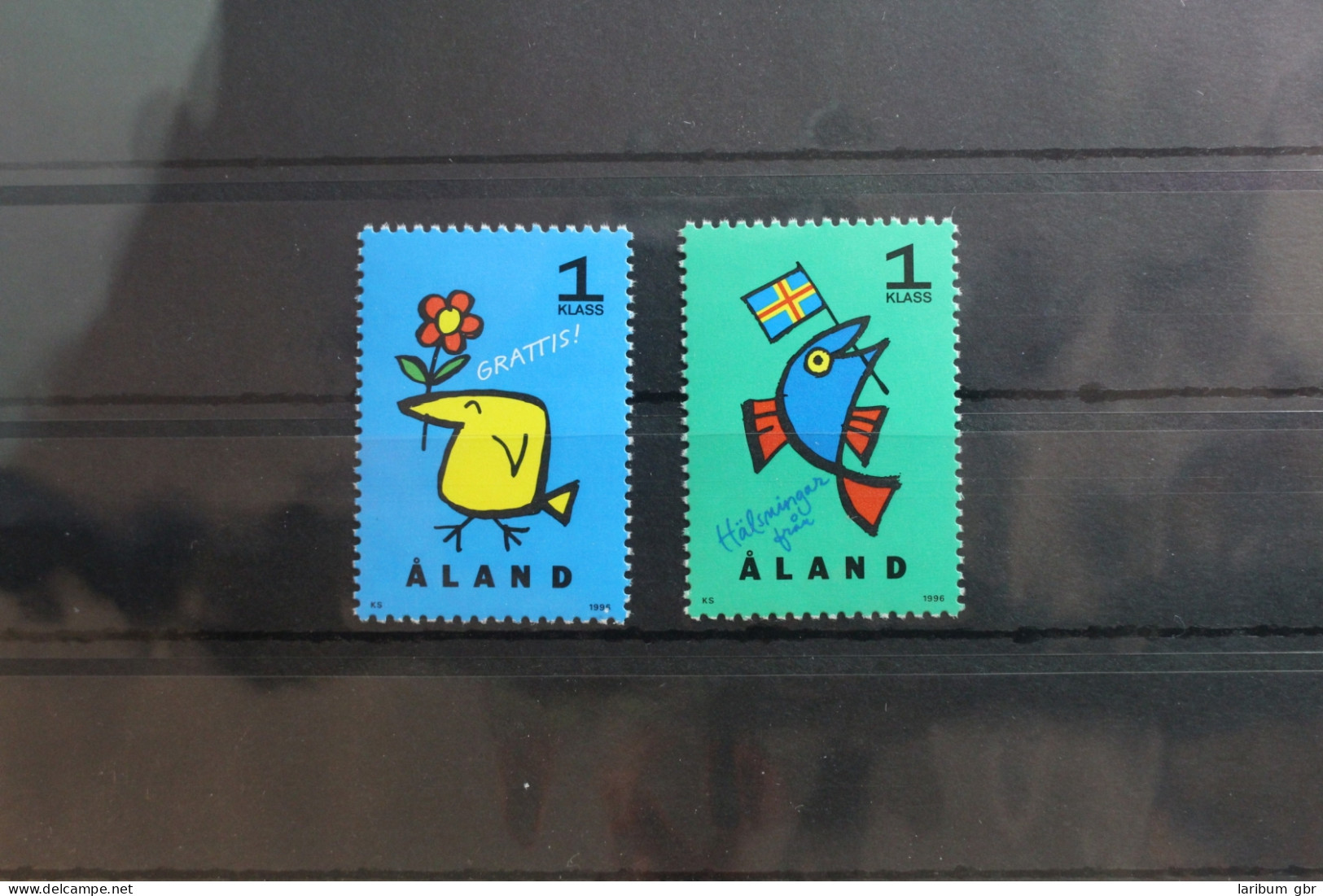 Aland 107-108 Postfrisch #SM818 - Aland