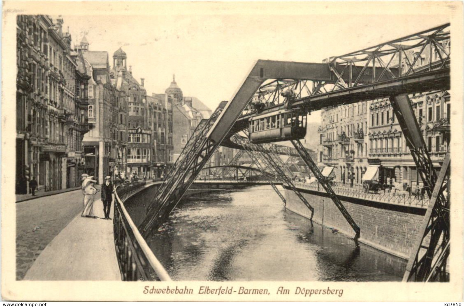 Elberfeld-Barmen - Schwebebahn - Wuppertal