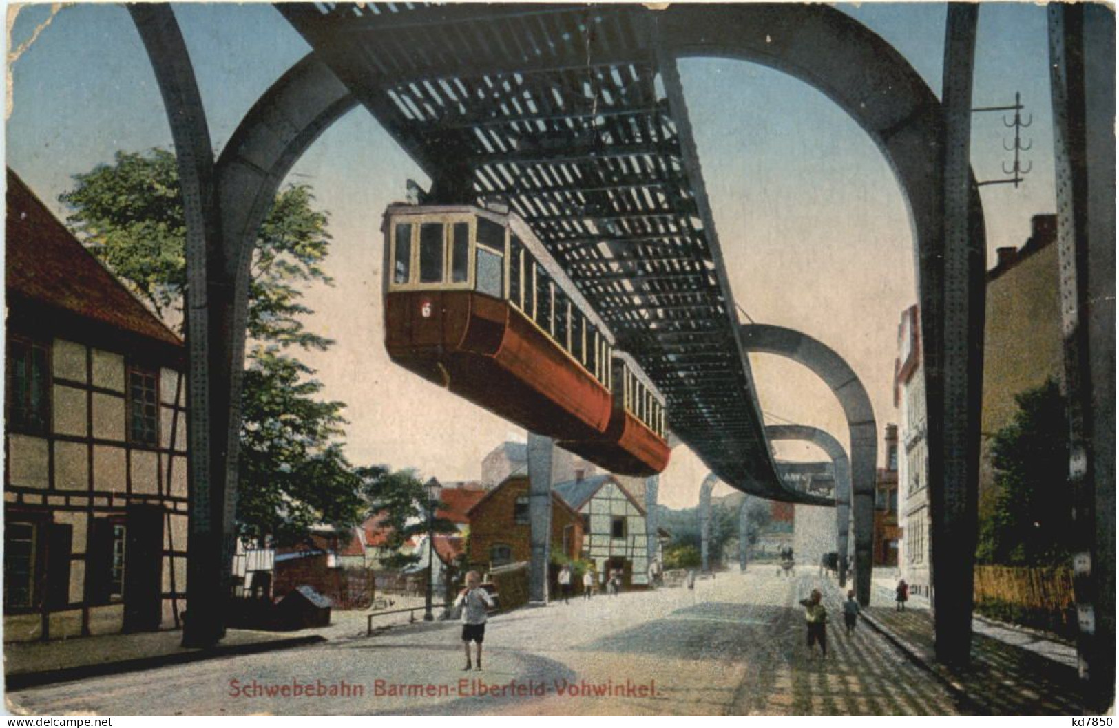 Wuppertal Barmen Elberfelden Vohwinkel- Schwebebahn - Wuppertal