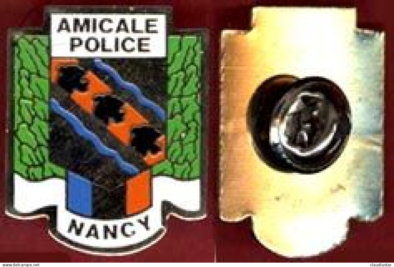 ** PIN' S  AMICALE  POLICE  NANCY ** - Polizia