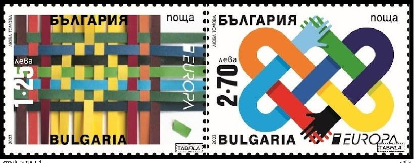 BULGARIA - 2023 - Europa-CEPT - 2v MNH - Nuevos