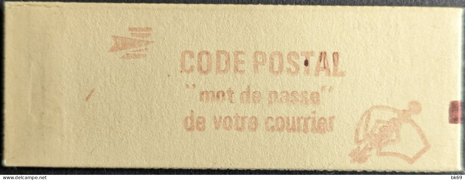 1974 C2 Conf. 7 Daté 4/ 5.10.78 Carnet Fermé Sabine 1.20F Rouge - Modern : 1959-...