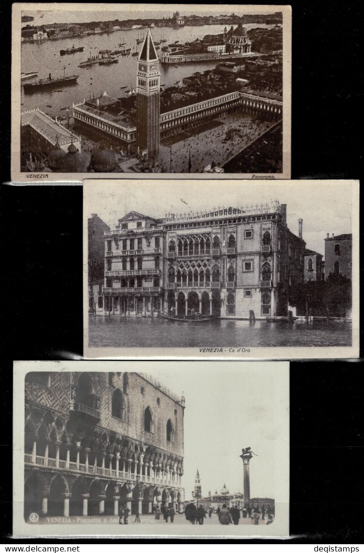 Italy / Venice 1910/30  Postcards - Colecciones Y Lotes