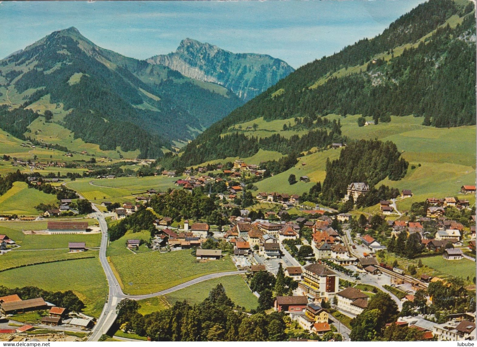 Château D'Oex - Dent De Corjon Et Planachaux       Ca. 1970 - Château-d'Œx