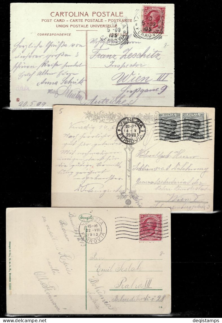 Italy / Venice 1910/30  Postcards - Colecciones Y Lotes