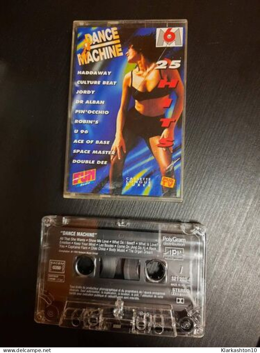 K7 Audio : Dance Machine - 25 Hits - Audiocassette