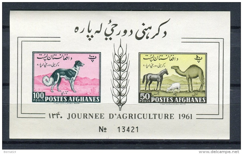 Afganistan 1961. Yvert Block 19 ** MNH - Afganistán