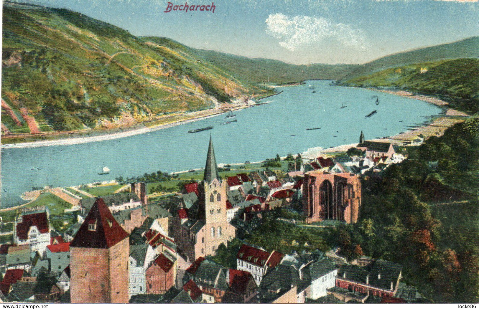 #10076  Bacharach - Totale - Bacharach