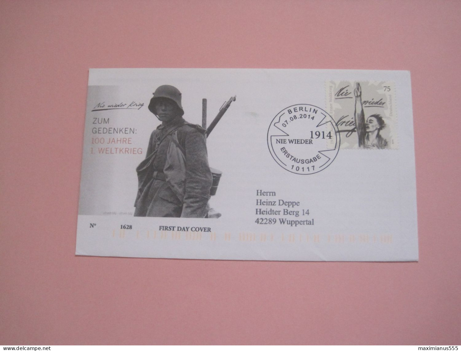 Germany FDC 2014 - Storia Postale