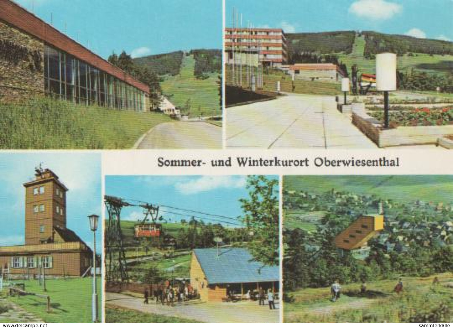 20201 - Oberwiesenthal U.a. Hallenschwimmbad - Ca. 1985 - Oberwiesenthal