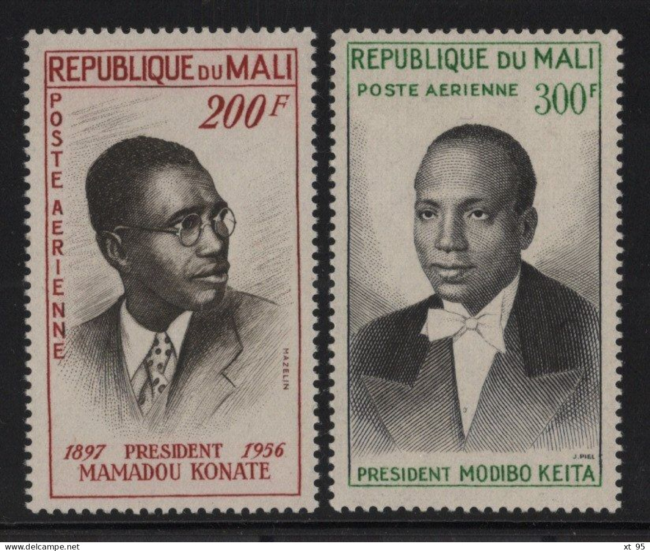 Mali - PA N°9 + 10 - Presidents - * Neufs Avec Trace De Charniere - Cote 11€ - Malí (1959-...)