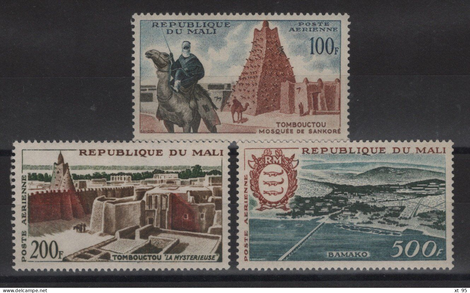 Mali - PA N°12 à 14 - Vues - * Neufs Avec Trace De Charniere - Cote 25€ - Mali (1959-...)