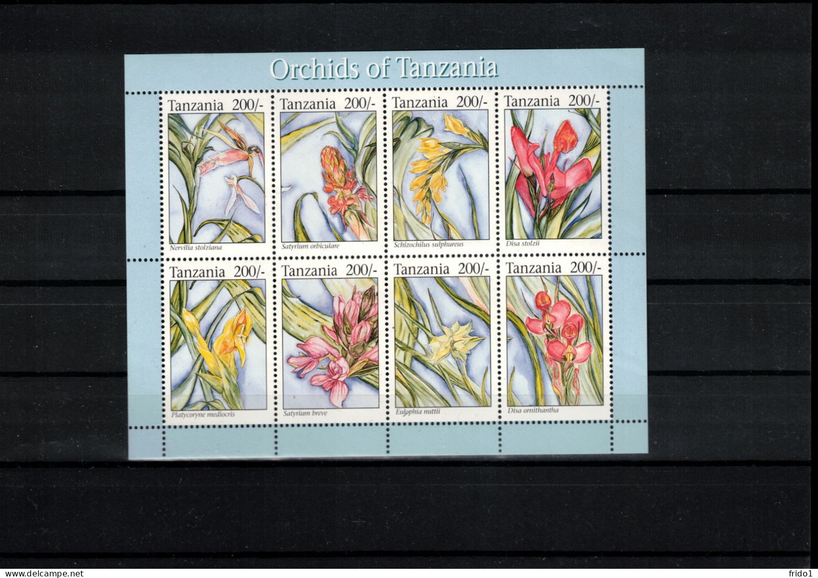 Tanzania 1994 Orchids Sheet Postfrisch / MNH - Orchids