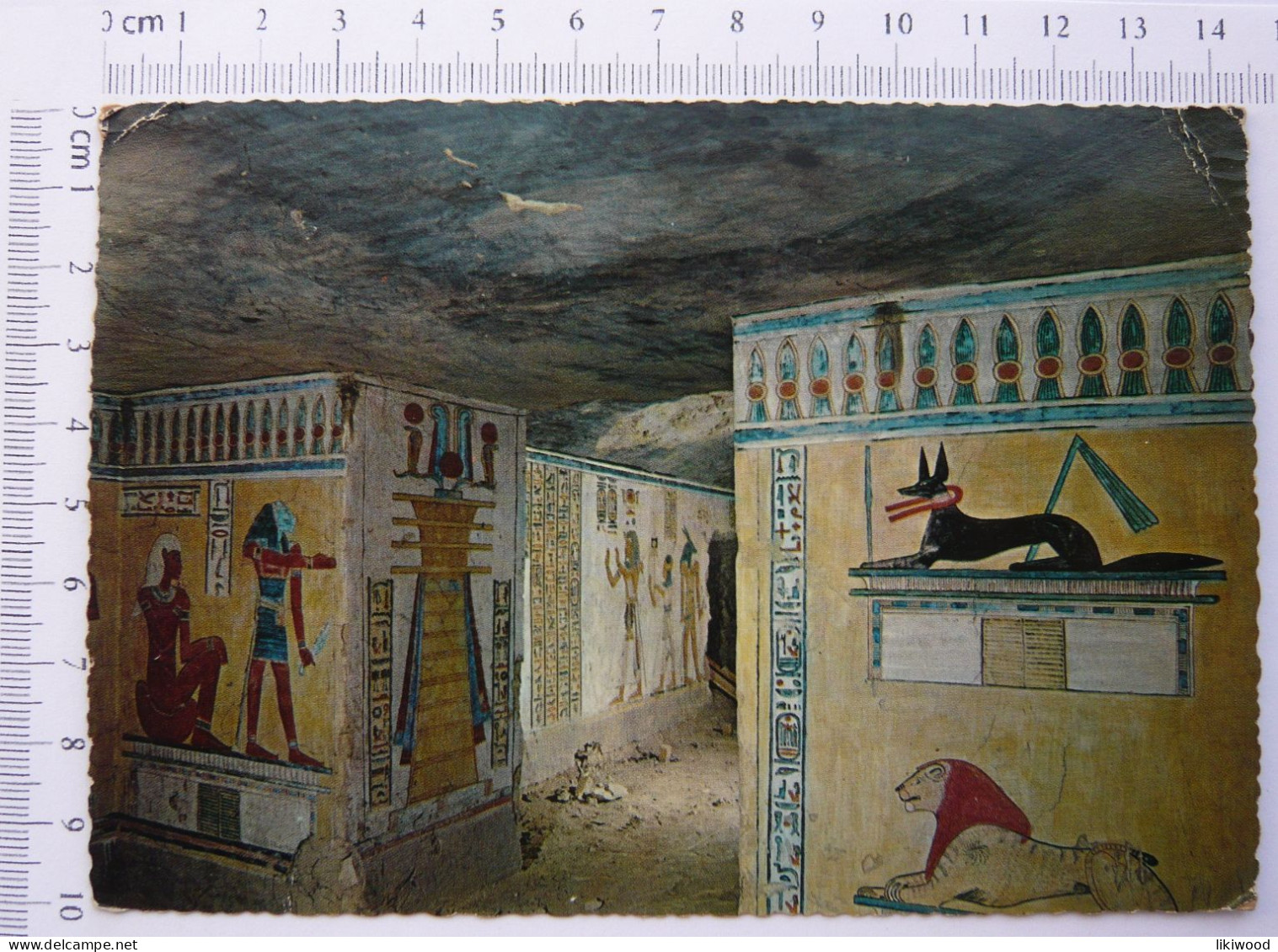 Egypt - Luxor - King`s Valley: Mural Painting In The Tomb Of Chamwes - Luxor