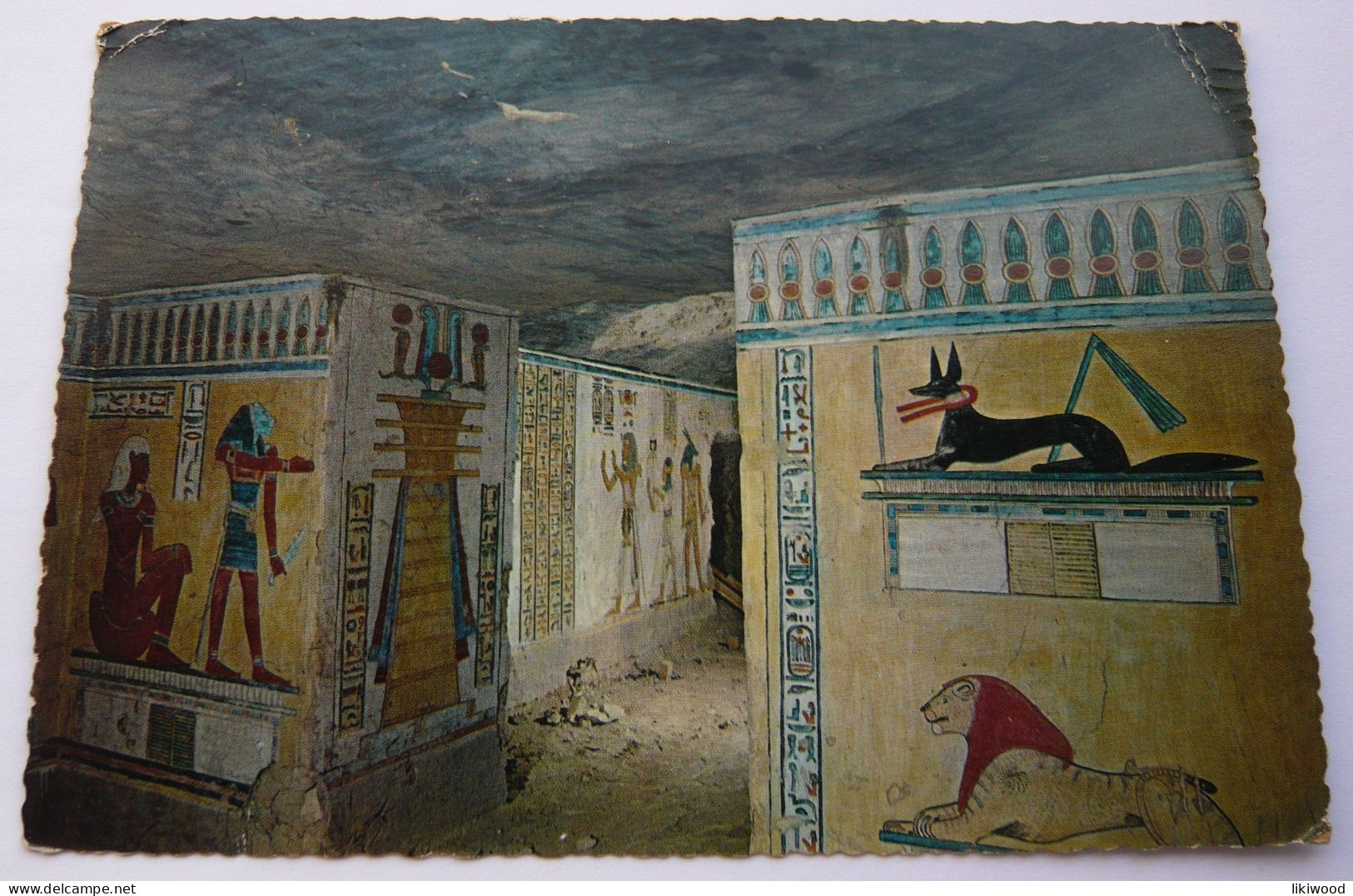 Egypt - Luxor - King`s Valley: Mural Painting In The Tomb Of Chamwes - Luxor