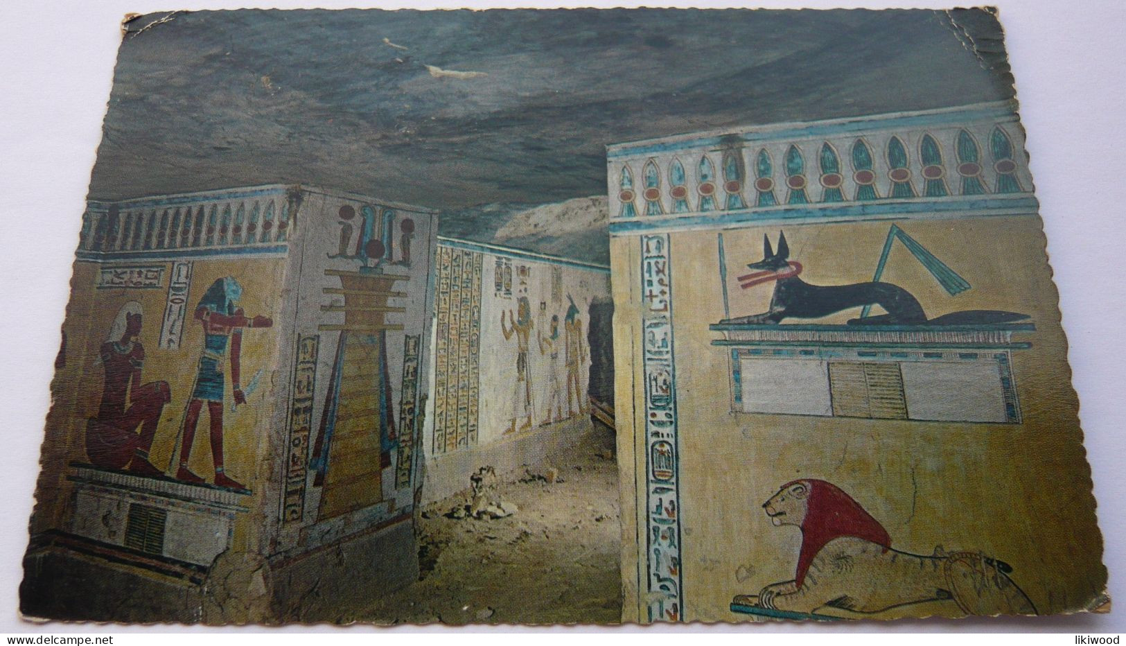 Egypt - Luxor - King`s Valley: Mural Painting In The Tomb Of Chamwes - Luxor