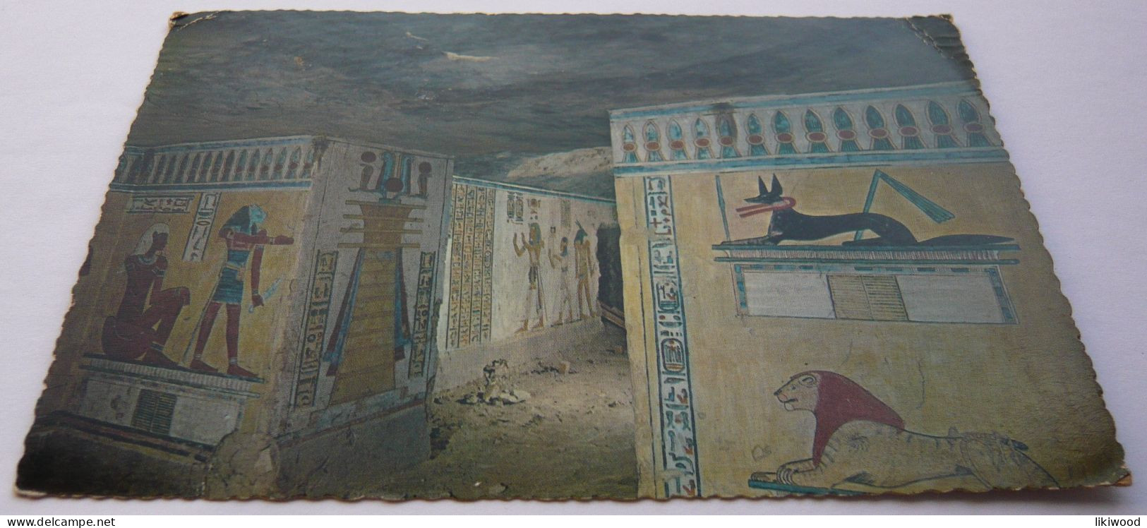 Egypt - Luxor - King`s Valley: Mural Painting In The Tomb Of Chamwes - Louxor