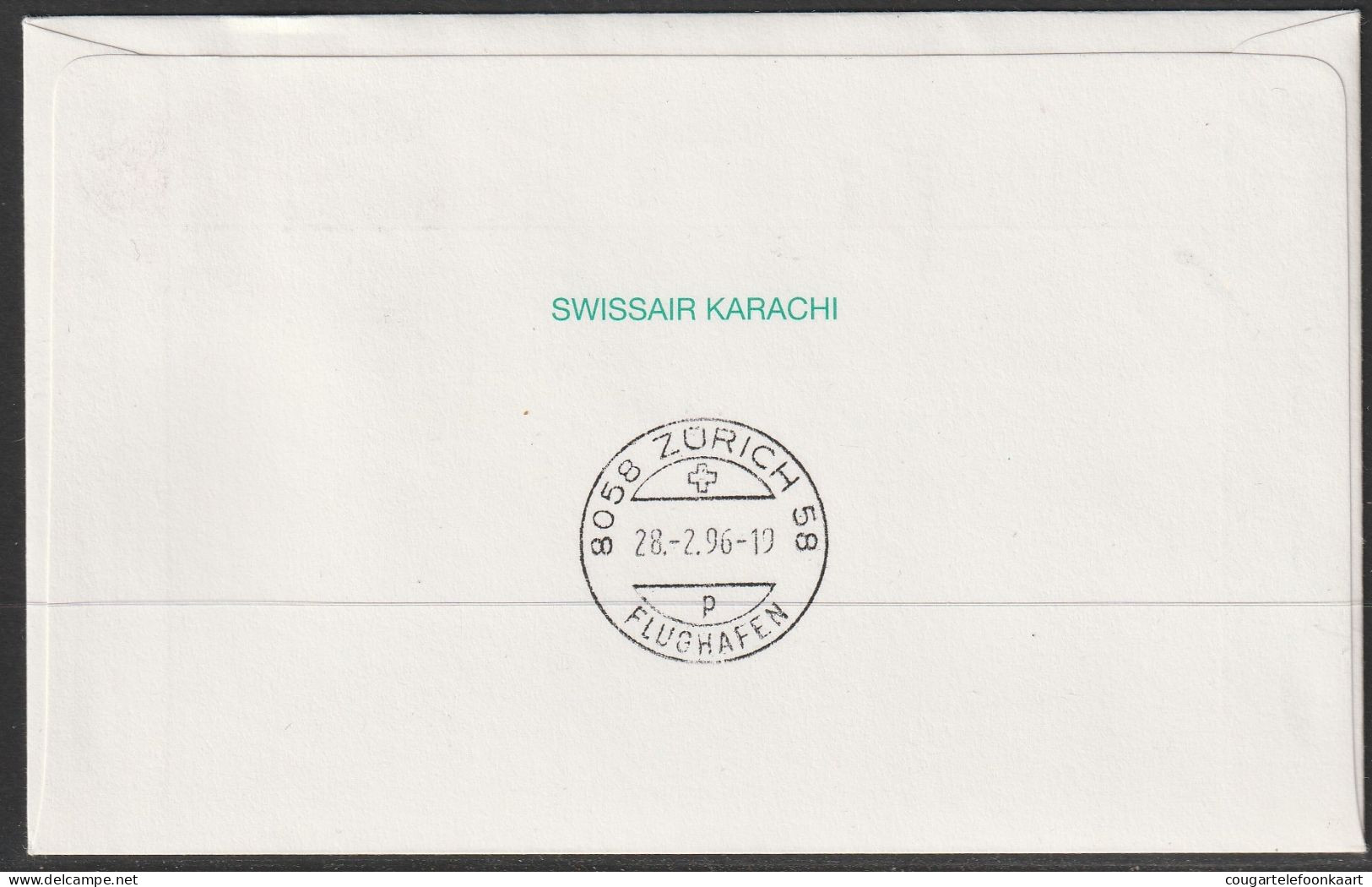 1996, PIA, Erstflug, Islamabad Pakistan - Zürich - Pakistán