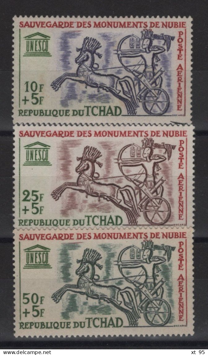 Tchad - PA N°13 à 15 - * Neufs Avec Trace De Charniere - Cote 5.50€ - Tchad (1960-...)