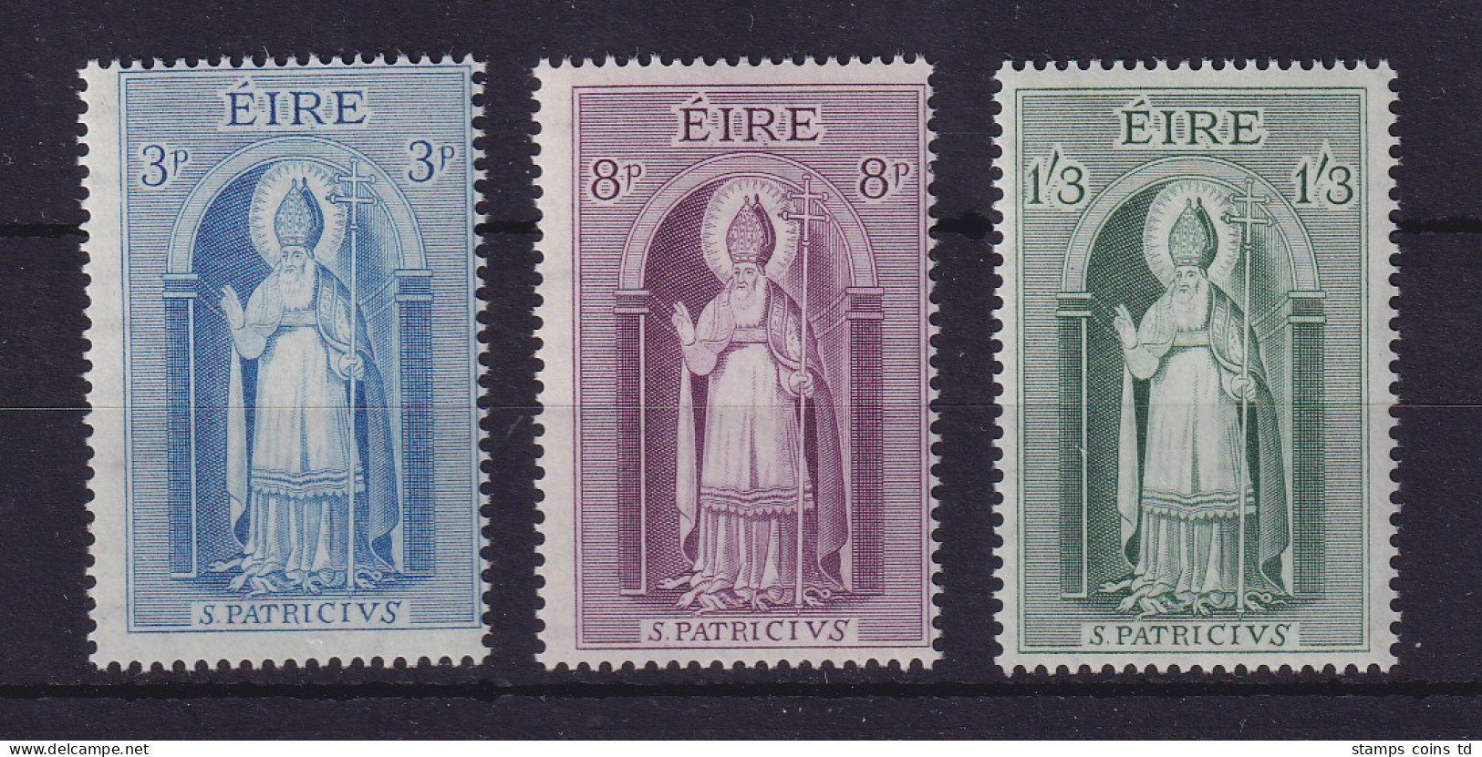 Irland 1961 Saint Patrick Mi.-Nr. 150-152 Postfrisch ** - Sonstige & Ohne Zuordnung