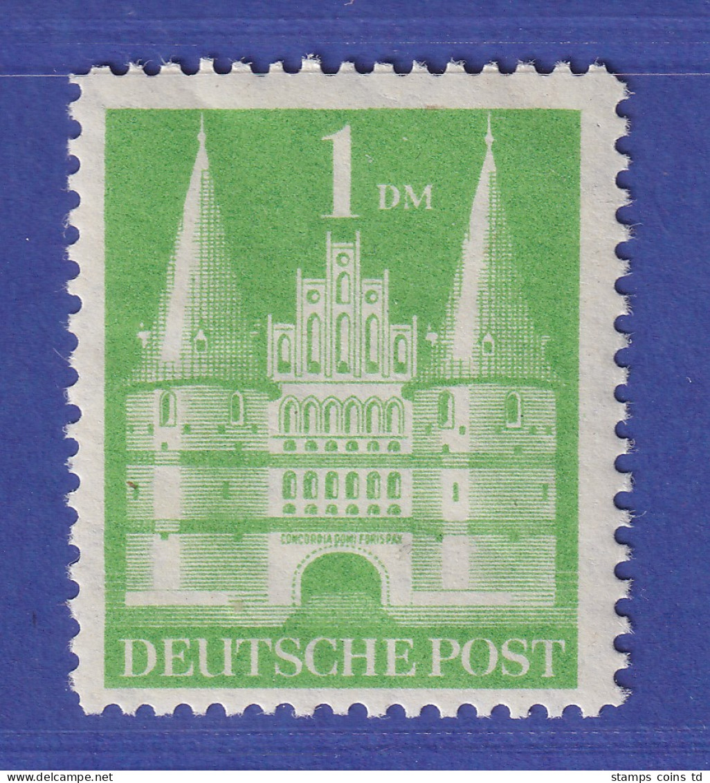 Bizone Bautenserie 1 DM Holstentor Mi.-Nr. 97 I Wg Postfrisch ** - Ungebraucht