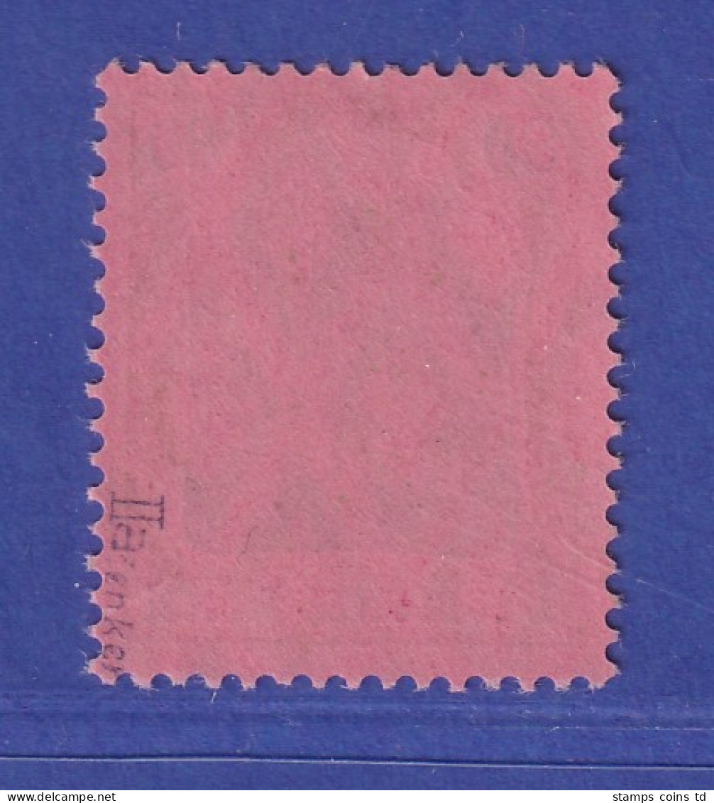 Dt. Reich 1918 Germania (Kriegsdruck) 80 Pfg. Mi.-Nr. 93 II A ** Gepr. ZENKER - Unused Stamps