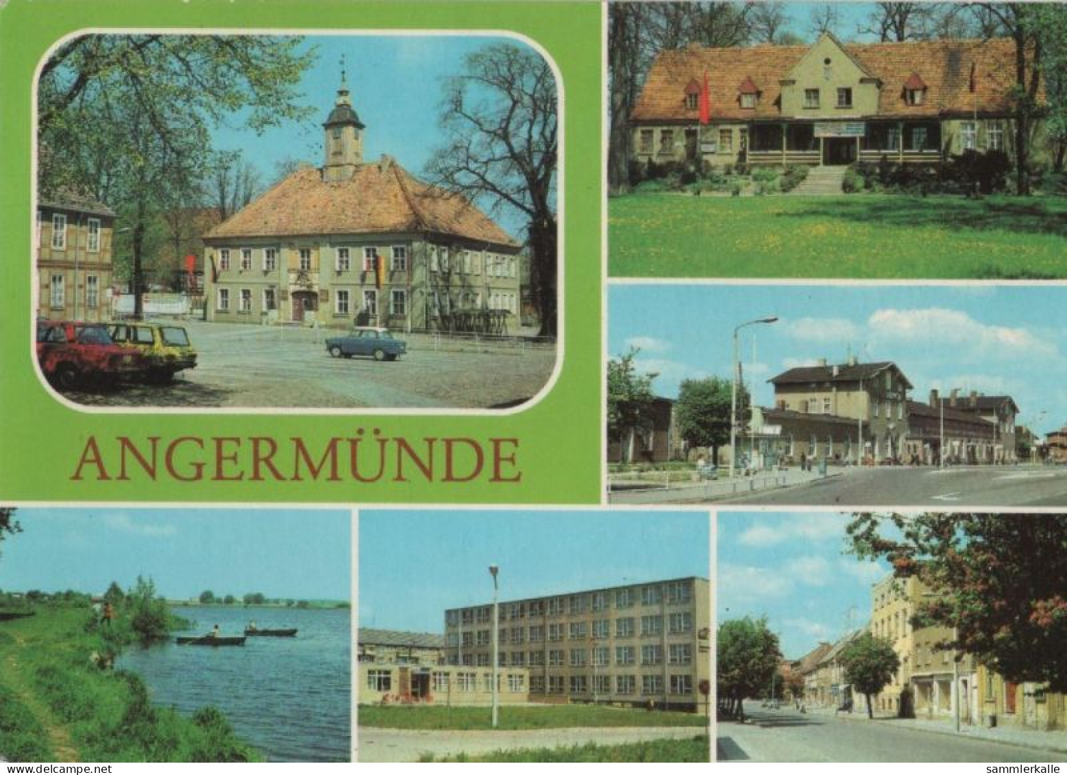 89254 - Angermünde - U.a. Haus Der Jungen Pioniere - 1983 - Angermuende