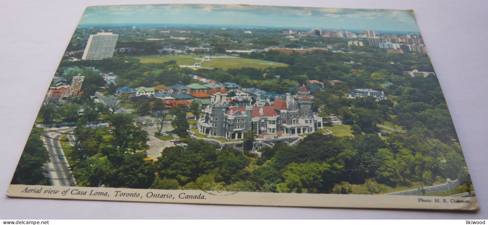 Aerial View Of Casa Loma, Toronto, Ontario - Toronto