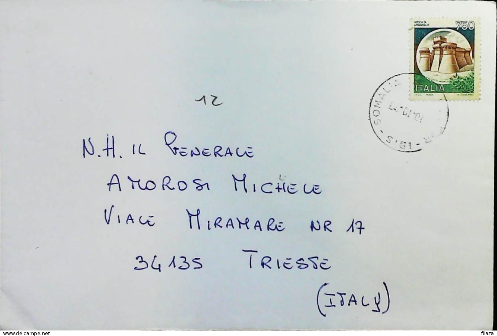 Italy - Military - Army Post Office In Somalia - ONU - ITALFOR - IBIS - S6625 - 1991-00: Poststempel