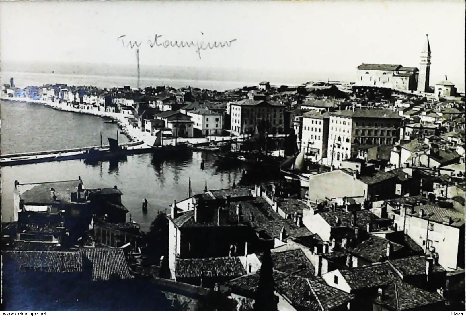 ITALIA - OCCUPAZIONI- TRIESTE ZONA B 1953 Cartolina PIRANO - S6346 - Marcofilie