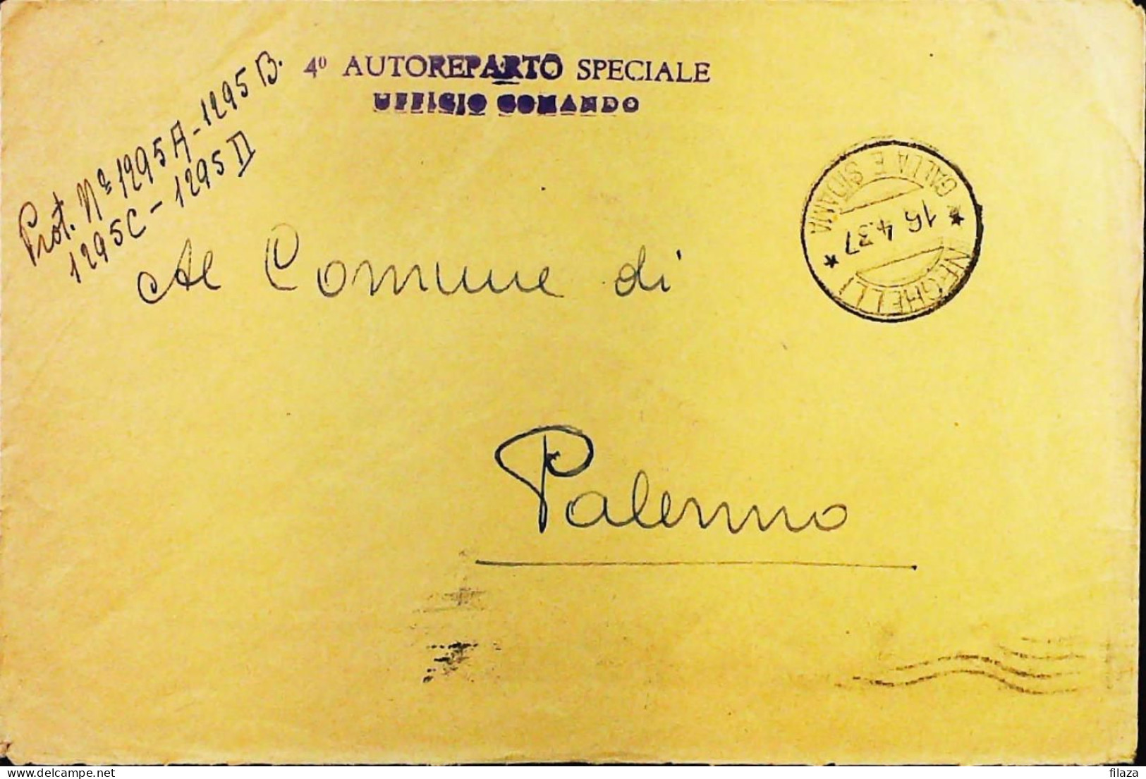 ITALIA - COLONIE AFRICA ORIENTALE ITALIANA AOI Lettera Da NEGHELLI 1937- S6366 - Africa Orientale Italiana