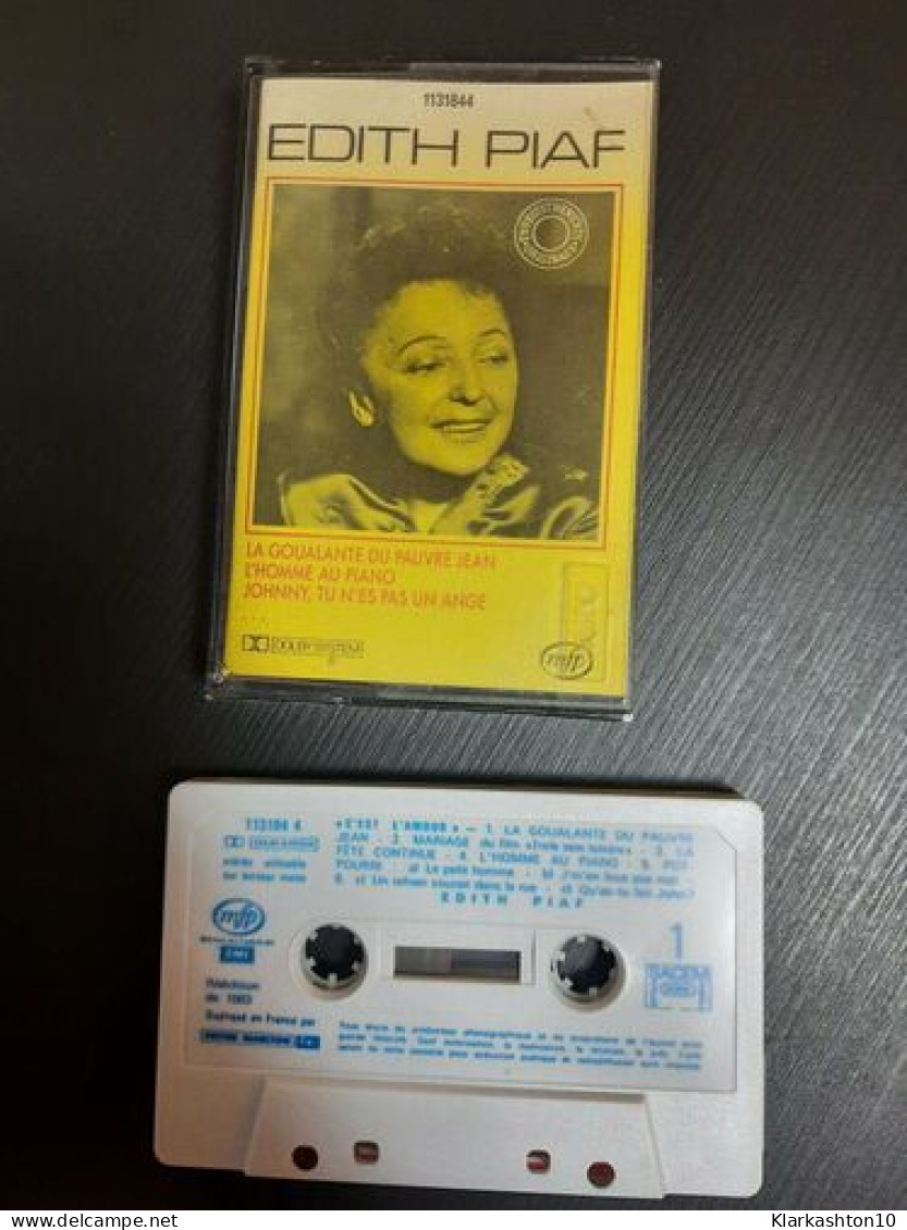 K7 Audio : Edith Piaf - Audio Tapes