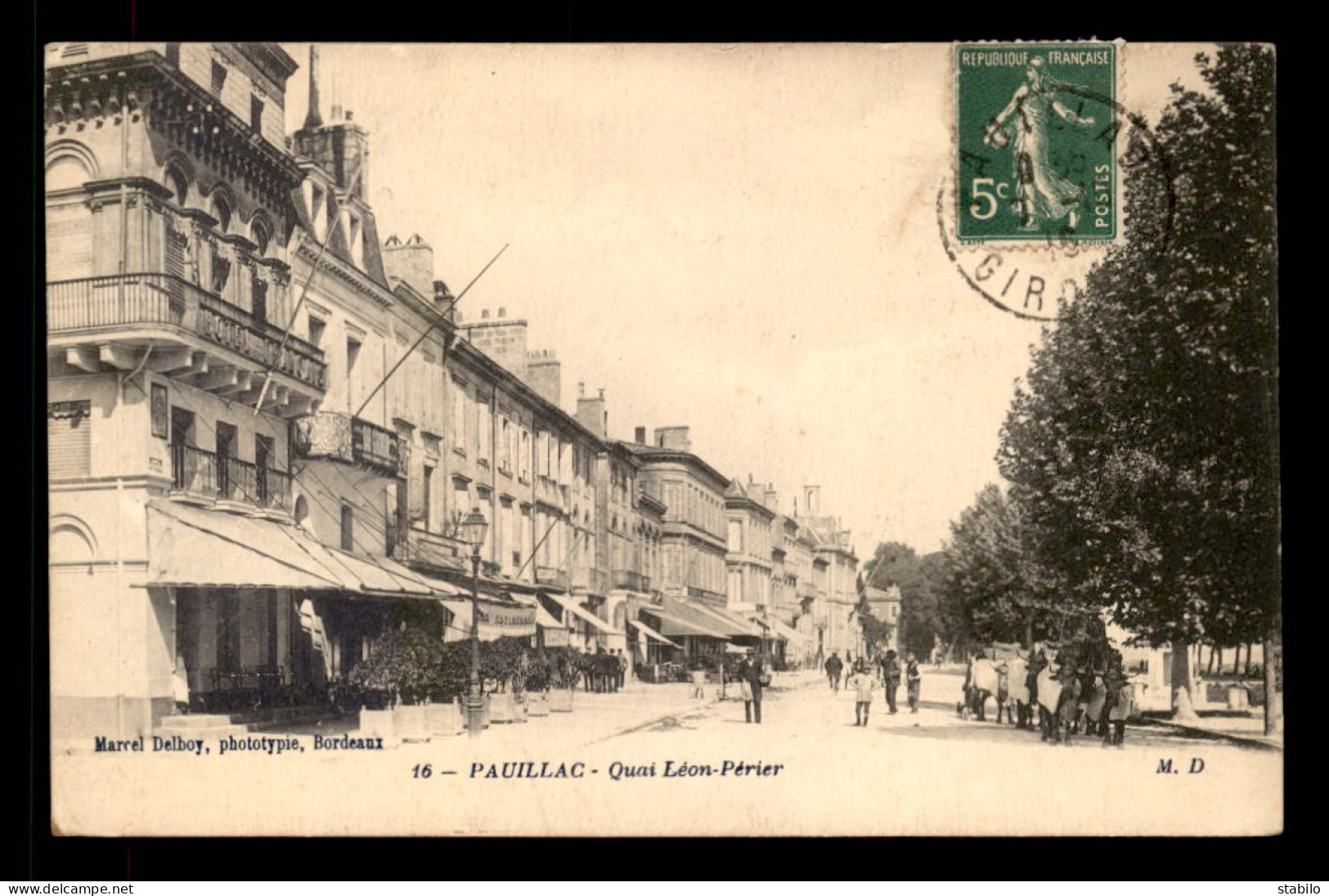 33 - PAUILLAC - QUAI LEON PERIER - Pauillac