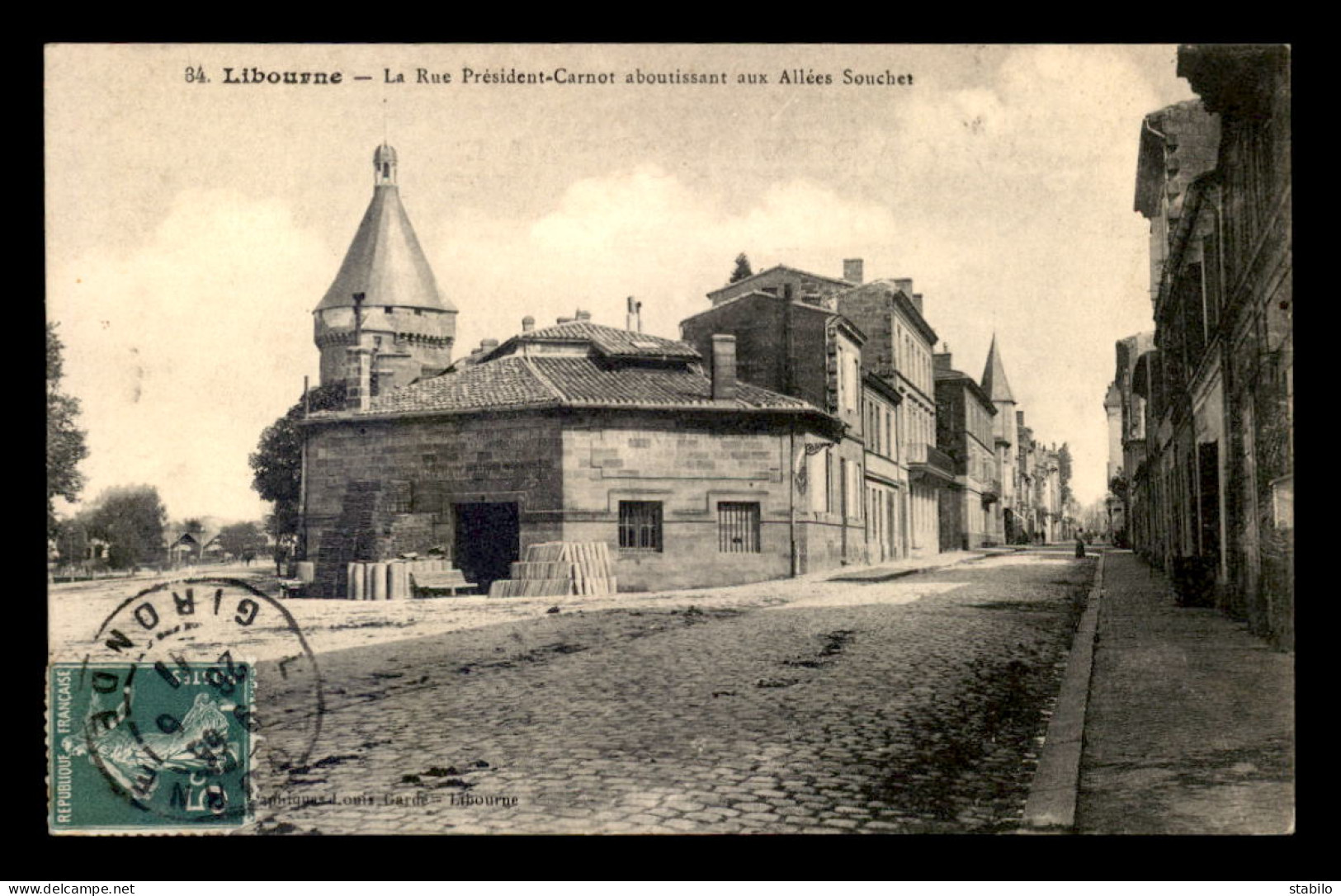 33 - LIBOURNE - RUE PRESIDENT CARNOT - Libourne