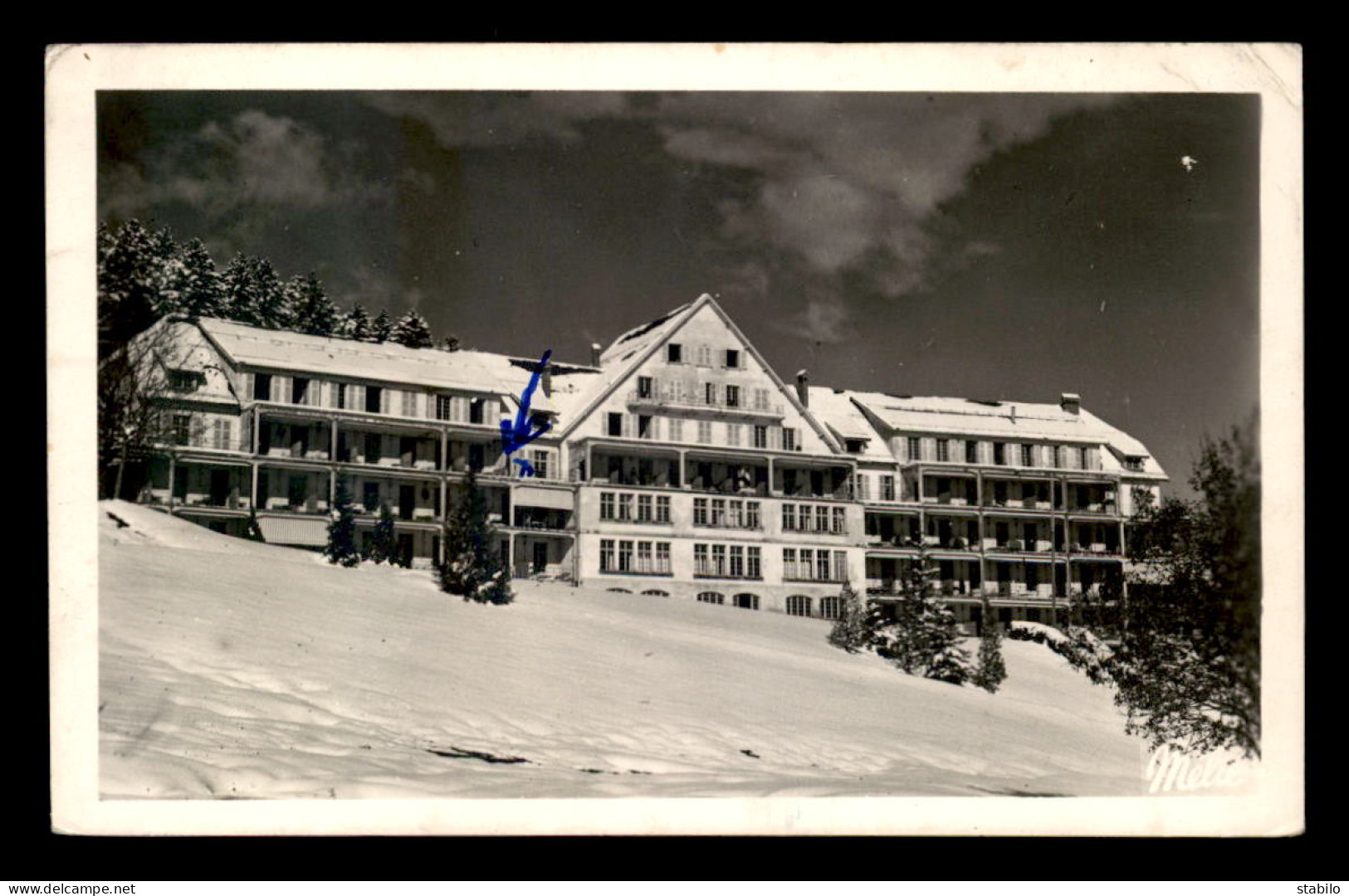 38 - ST-HILAIRE-DU-TOUVET - SANATORIUM DE HAMM EN HIVER - Saint-Hilaire-du-Touvet