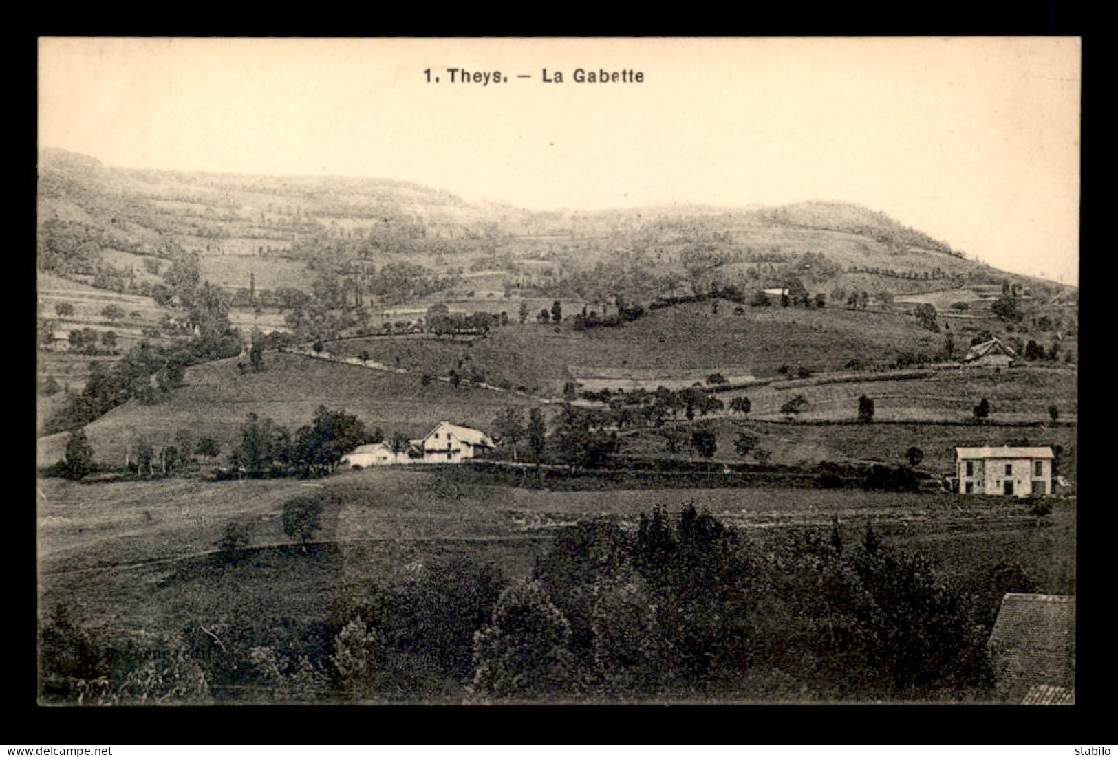 38 - THEYS - LA GABETTE - Theys