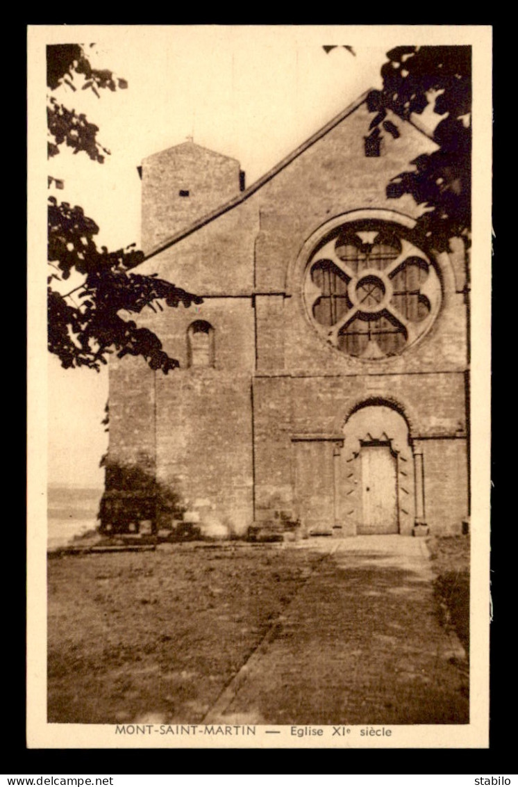 54 - MONT-ST-MARTIN - L'EGLISE - Mont Saint Martin