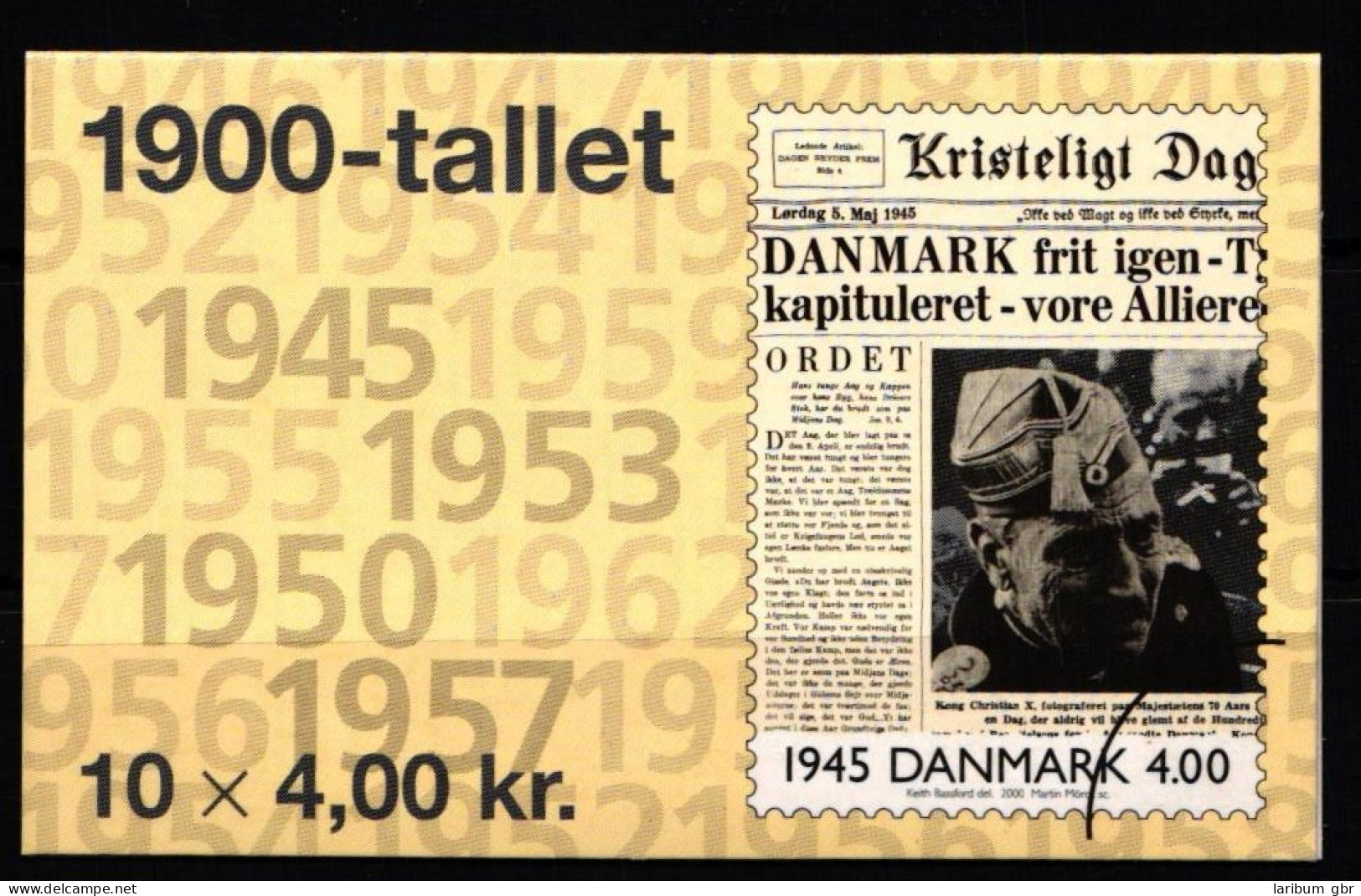 Dänemark 1255 Postfrisch Markenheftchen #KH498 - Other & Unclassified