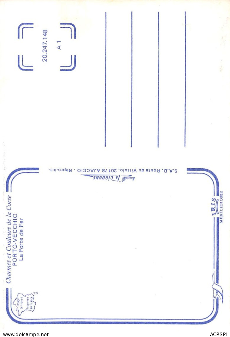 2A  Porto-Vecchio  La Porte De Fer   (Scan R/V) N°   26   \OA1018 - Sartene