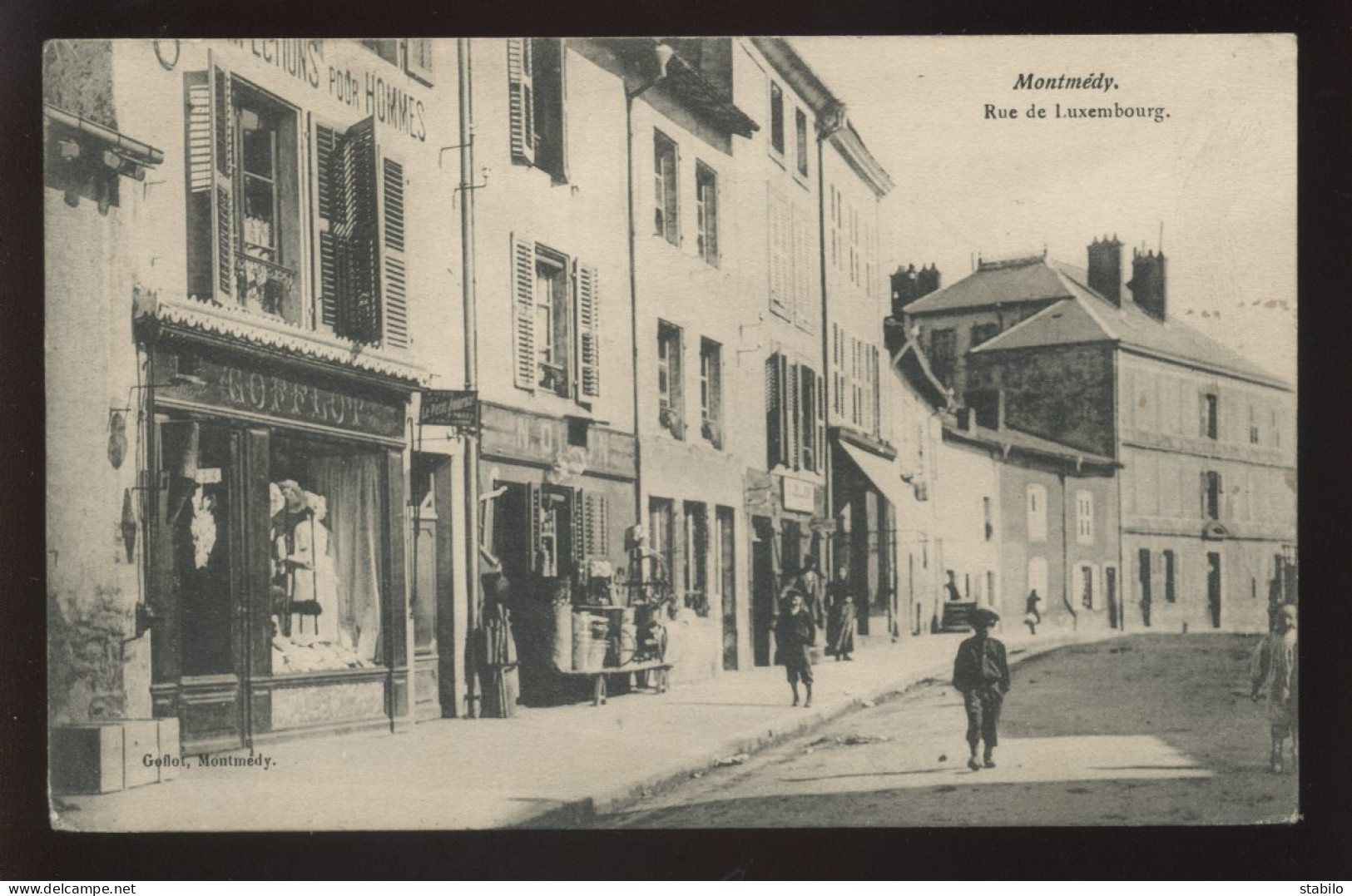 55 - MONTMEDY - RUE DE LUXEMBOURG - EDITEUR GOFLOT - Montmedy