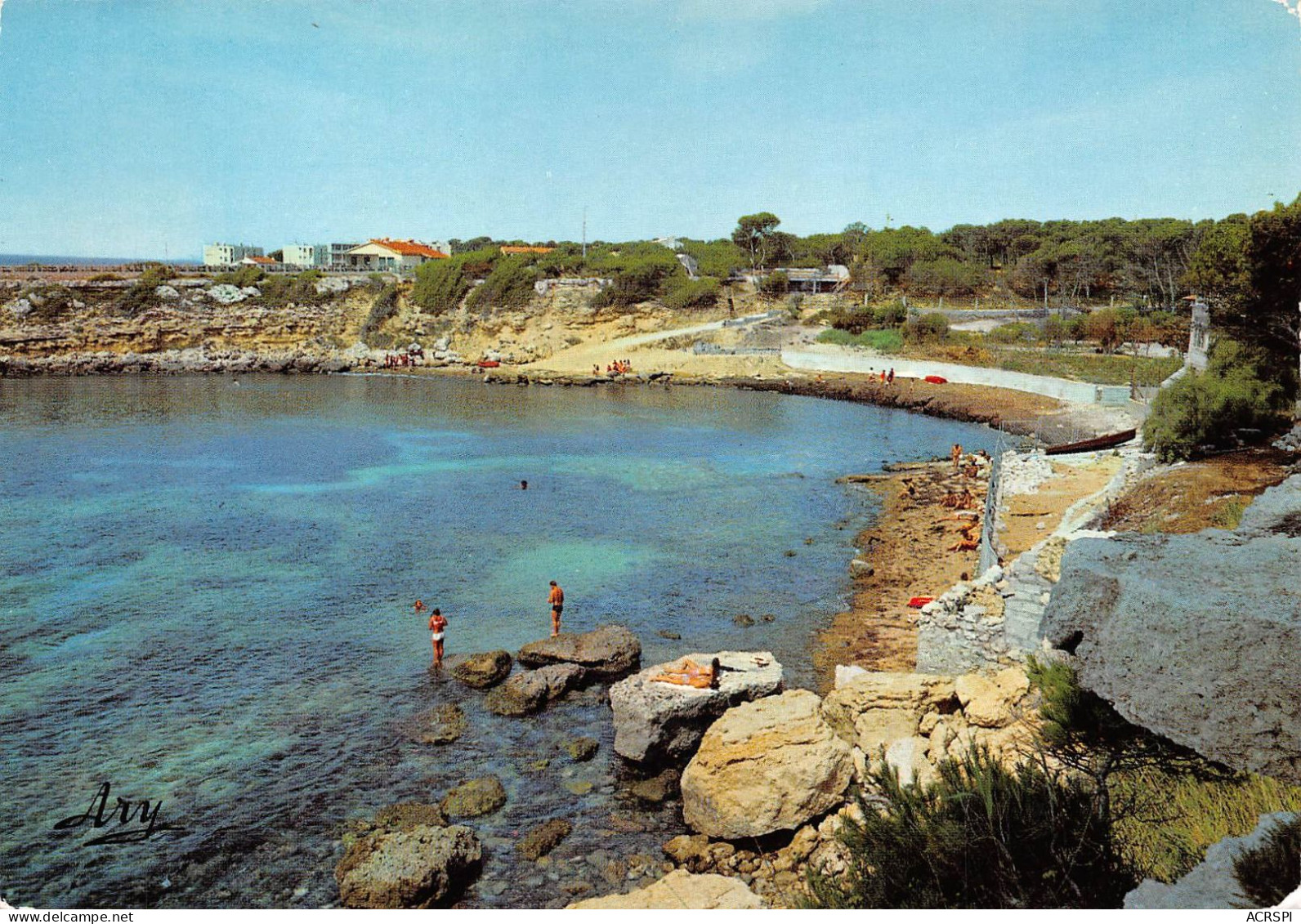 13 Sausset-les-Pins  Calanque Du Grand  ROUVEAU   (Scan R/V) N°   18   \OA1030 - Carry-le-Rouet