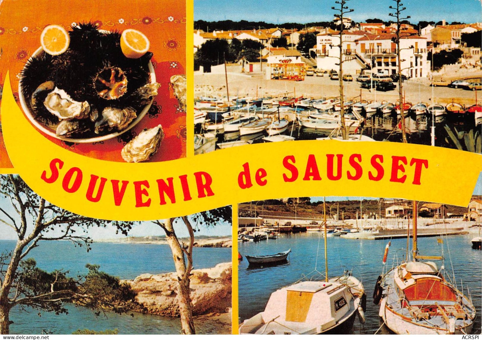 13 Sausset-les-Pins  Souvenir Mer Et Soleil    (Scan R/V) N°   16   \OA1030 - Carry-le-Rouet