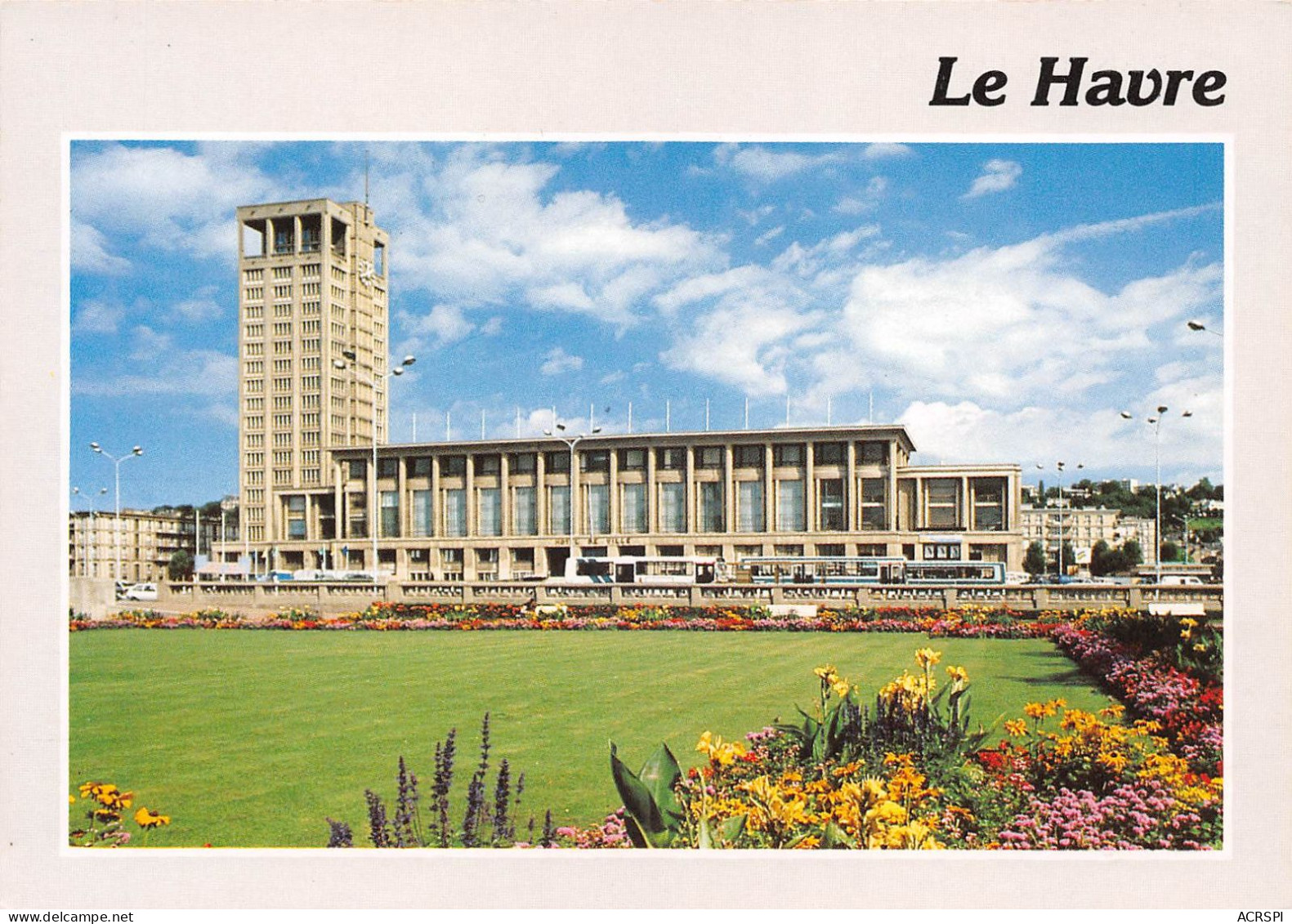 76 LE HAVRE  Mairie Hotel De Ville           (Scan R/V) N°   13   \OA1028 - Gare