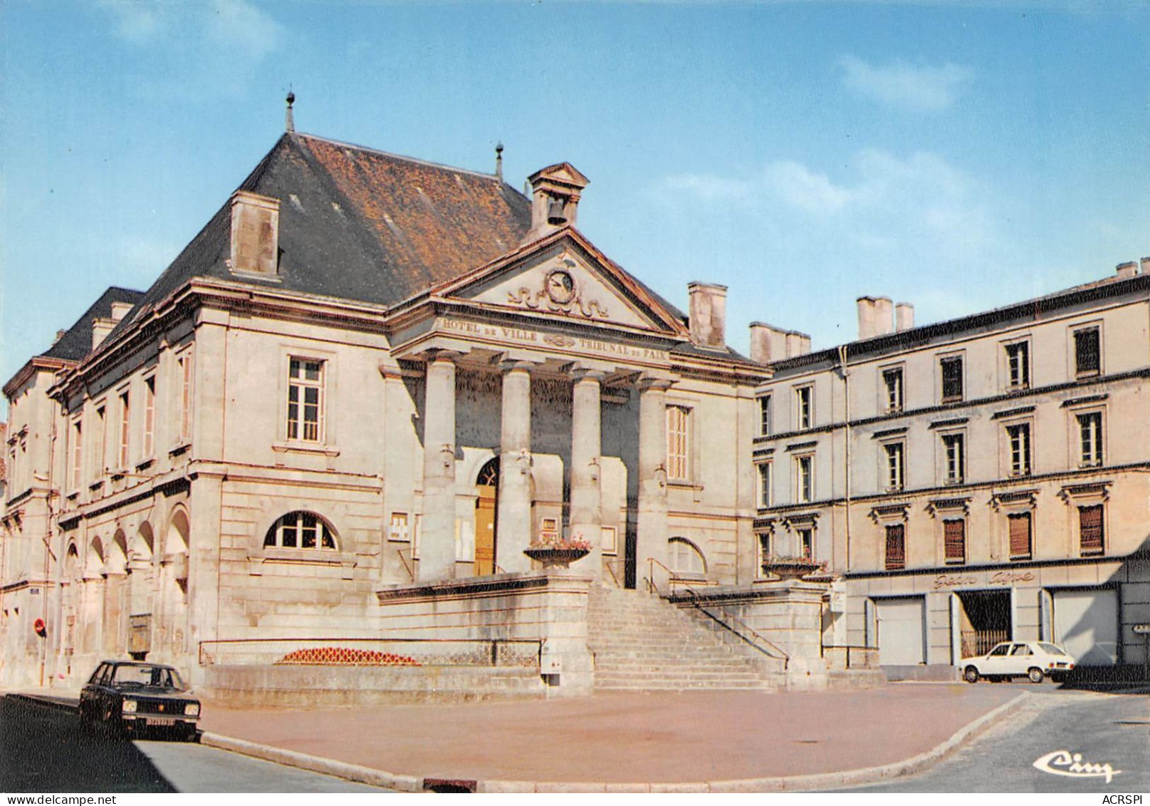 16 CHATEAUNEUF Sur CHARENTE  La Mairie Hotel De Ville           (Scan R/V) N°   6   \OA1028 - Chateauneuf Sur Charente