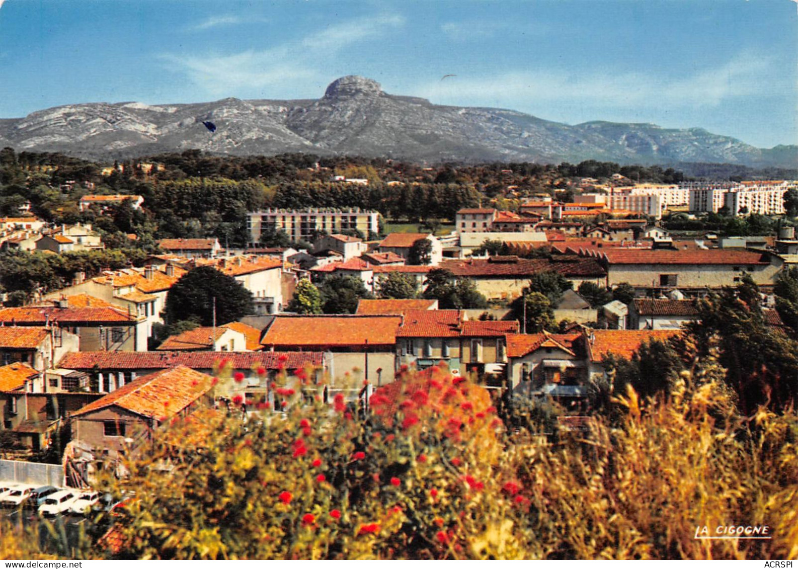 13  AUBAGNE Vue Générale  Panoramique D'ensemble   (Scan R/V) N°   32   \OA1040 - Aubagne