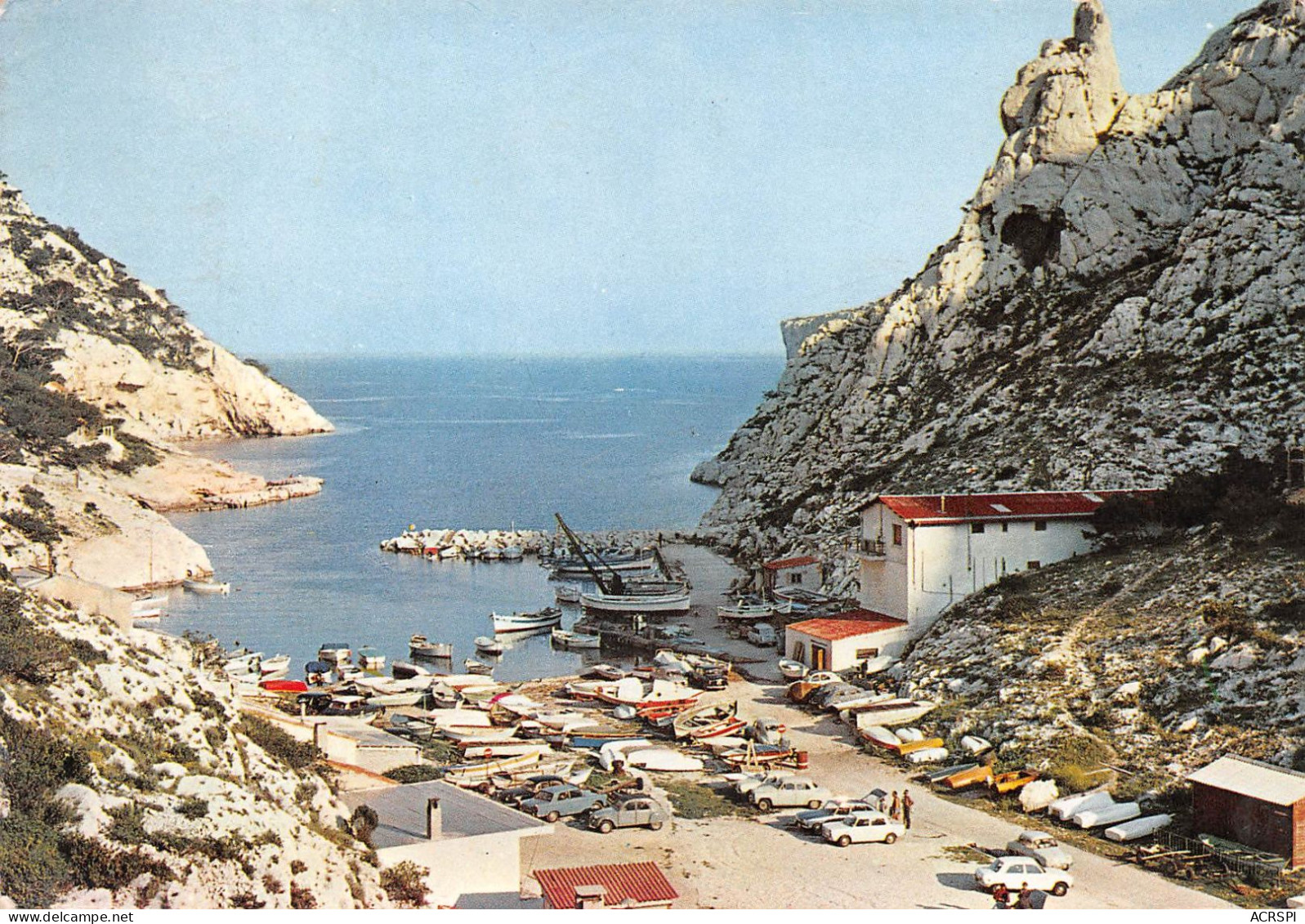 13   Morgiou Restaurant LE NAUTIC-BAR Calanque 13009 Marseille  (Scan R/V) N°   22   \OA1037 - Südbezirke, Mazargues, Bonneveine, Pointe Rouge, Calanque-Felsen