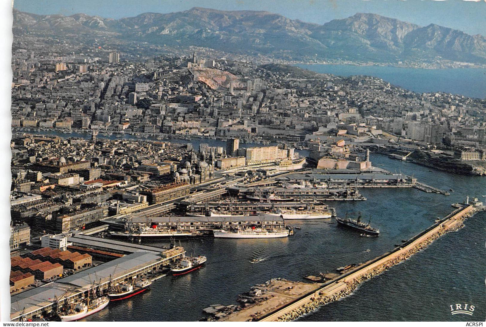 13 MARSEILLE  Cargos Et Navires Marchands Au Quai De La JOLIETTE      (Scan R/V) N°   25   \OA1035 - Joliette