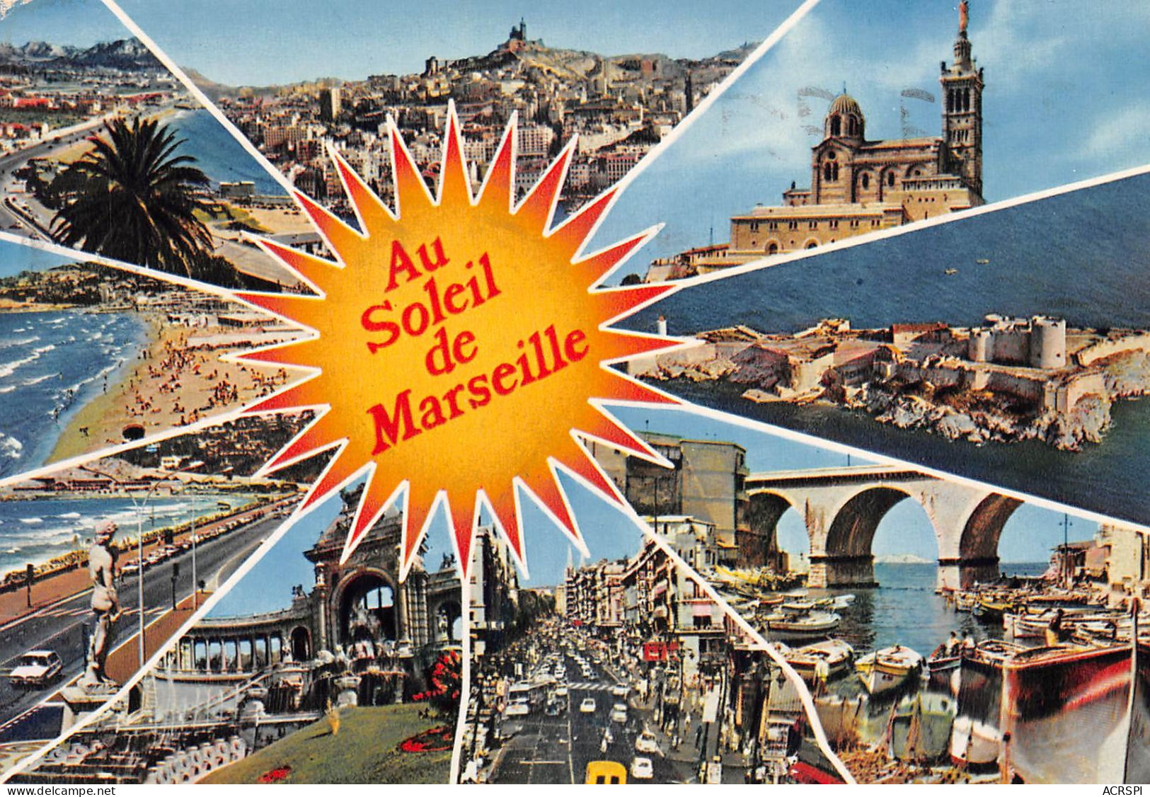 13 MARSEILLE  Au Soleil  (Scan R/V) N°   71   \OA1034 - Joliette